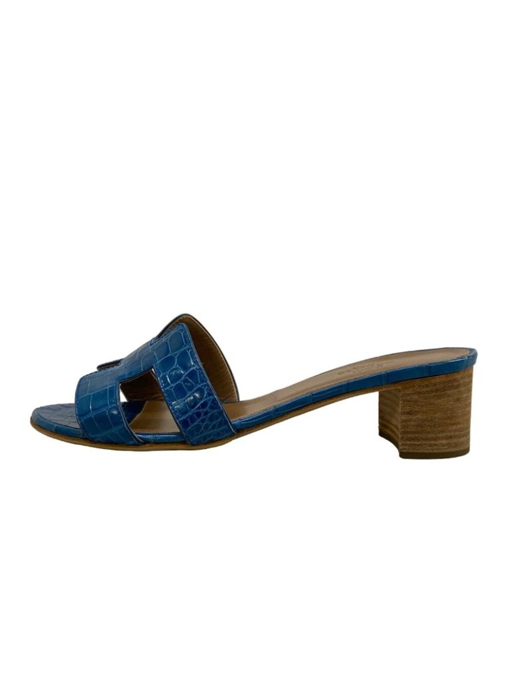 Hermes Mules Oasis Blue